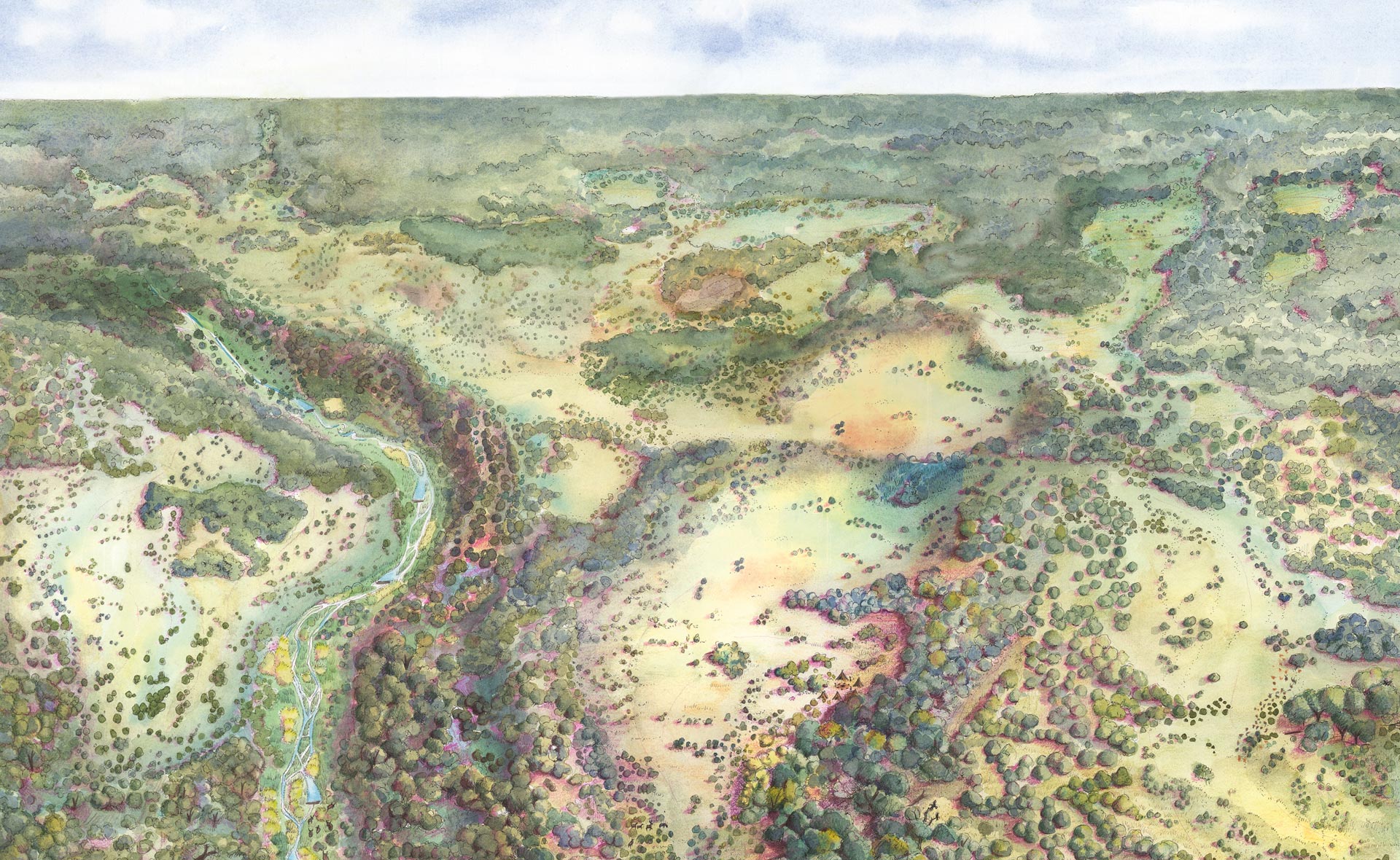 Mesolithic less firing